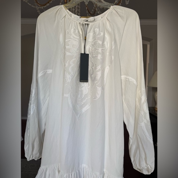 NWT Kobi Halperin Lucy White Dress - Picture 2 of 6